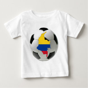 Camiseta Para Bebê Equipa nacional de Colômbia