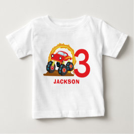 Camiseta Para Bebê Equipamento de Festa de aniversário de Comício de 