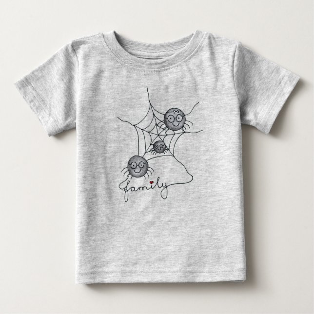 Camiseta Para Bebê Equipe Bella+Canvas Baby Tri-Blend (Frente)