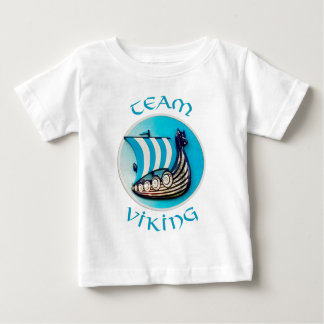 Camiseta Para Bebê equipe-Viking