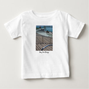Camiseta Para Bebê Escadas do Navy Pier
