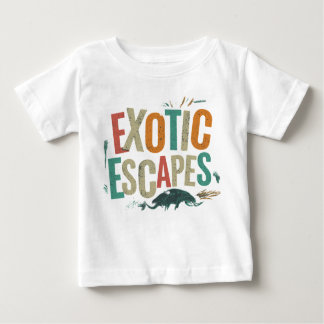 Camiseta Para Bebê Escapas Exóticas