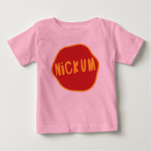 Camiseta Para Bebê Escoceses Escoceses de Nickum Doric Dialect