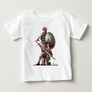 Camiseta Para Bebê Escoteiro e Liberdade