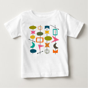 Camiseta Para Bebê Escritores Modernos do Século médio