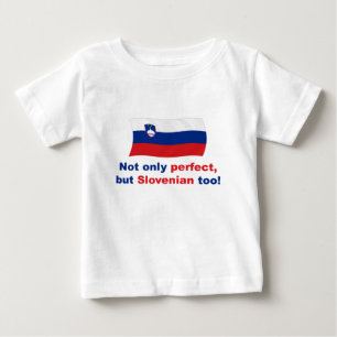 Camiseta Para Bebê Esloveno perfeito