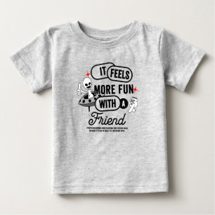 Camiseta Para Bebê Espaço dos Amigos Galácticos