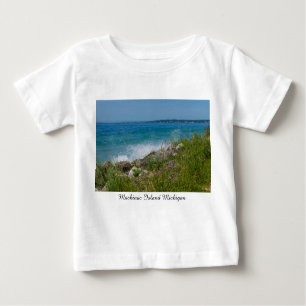 Camiseta Para Bebê Espalhamento Em Mackinac