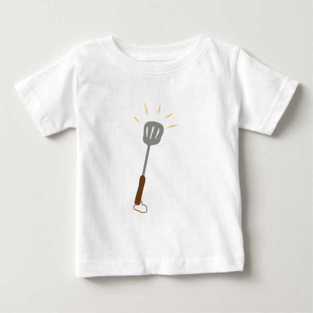 Camiseta Para Bebê Espátula (Frente)