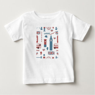 Camiseta Para Bebê Especial de Londres