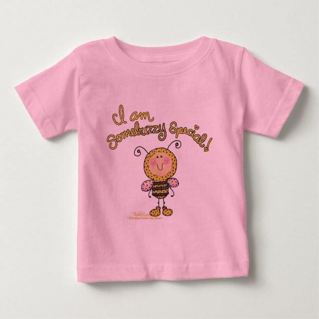 Camiseta Para Bebê Especial um pouco (Frente)