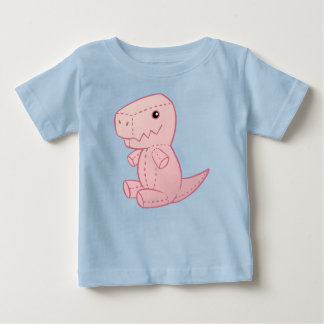 Camiseta Para Bebê Espelhar T-Rex Escoteiro