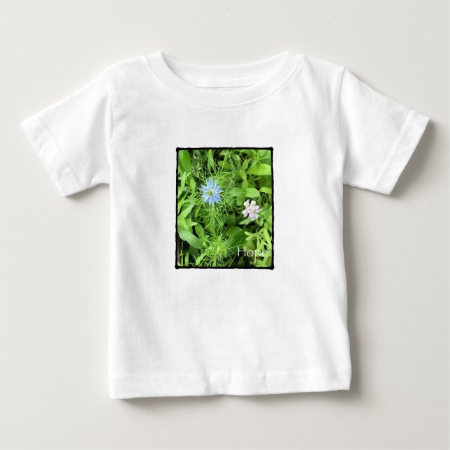 Camiseta Para Bebê Esperança (Frente)