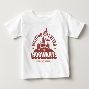 Camiseta Para Bebê Esperando minha Carta para HOGWARTS™