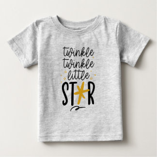 Camiseta Para Bebê Espingarda-relinha-reluzente