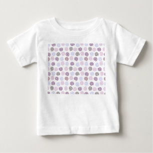 Camiseta Para Bebê Espirais