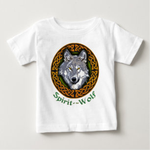 Camiseta Para Bebê Espírito do lobo