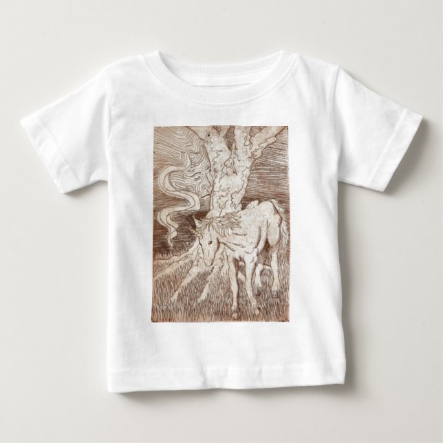 Camiseta Para Bebê Espírito Livre (Frente)