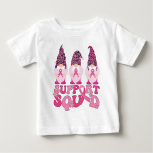 Camiseta Para Bebê Esquadrão de Apoio aos Gnomos Conscientização sobr