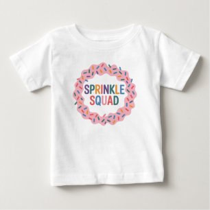 Camiseta Para Bebê Esquadrão Sprinkle Baby Sprinkle