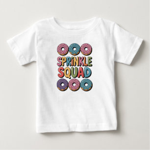 Camiseta Para Bebê Esquadrão Sprinkle   Baby Sprinkle