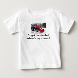 Camiseta Para Bebê Esqueça o carrinho de criança!  … Onde está m
