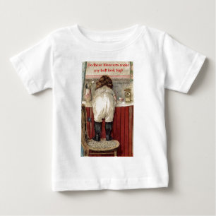 Camiseta Para Bebê Esses Bloomers Fazem Meu Bumbum Parecer Grande?