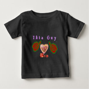 Camiseta Para Bebê Esta Cara ama Bigy.png