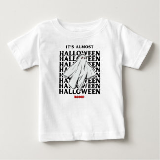 Camiseta Para Bebê Está quase no Halloween Tee