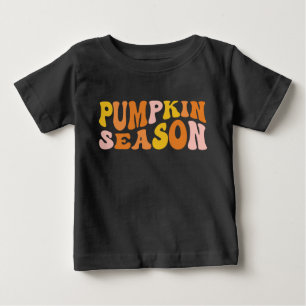 Camiseta Para Bebê Estação Pumpkin