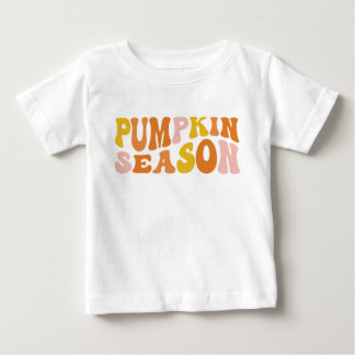 Camiseta Para Bebê Estação Pumpkin