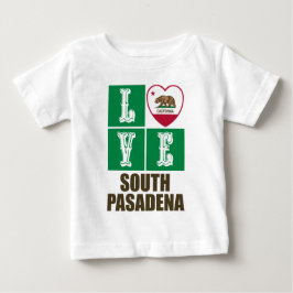 Camiseta Para Bebê Estado da República da Califórnia Apaixonando Pasa
