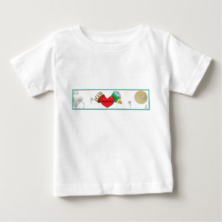 Camiseta Para Bebê Estandarte LindyLuDrew