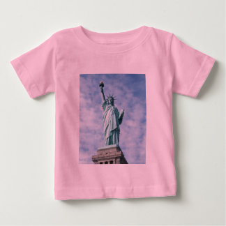 Camiseta Para Bebê Estátua da liberdade