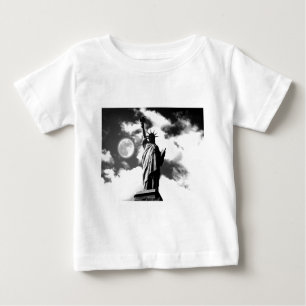 Camiseta Para Bebê Estátua da Liberdade Nova Iorque