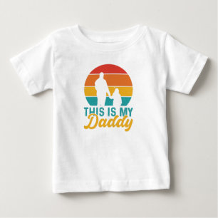 Camiseta Para Bebê Este é o meu Pai