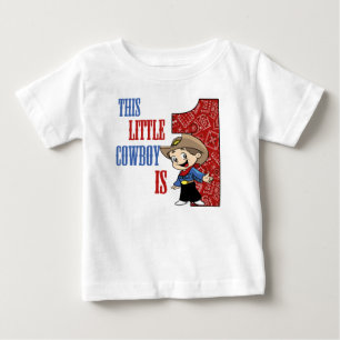 Camiseta Para Bebê Este Pequeno CAIRRO é 1 ANIVERSÁRIO