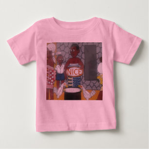 Camiseta Para Bebê Estilo de vida tradicional africano