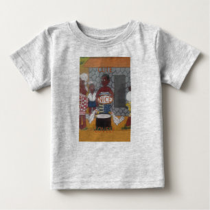Camiseta Para Bebê Estilo de vida tradicional africano