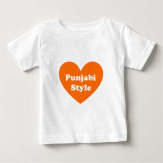 Camiseta Para Bebê Estilo Punjabi