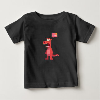 Camiseta Para Bebê Estou com fome, animal fofo, t-shirt do bebê