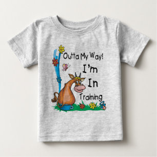 Camiseta Para Bebê Estou em treinamento