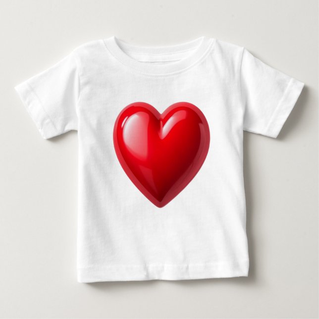 Camiseta Para Bebê Estouro do Coração: Uma Sinfonia do Amor (Frente)