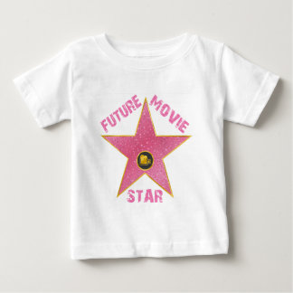 CAMISETA PARA BEBÊ ESTRELA DE CINEMA FUTURA