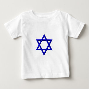 Camiseta Para Bebê Estrela de David