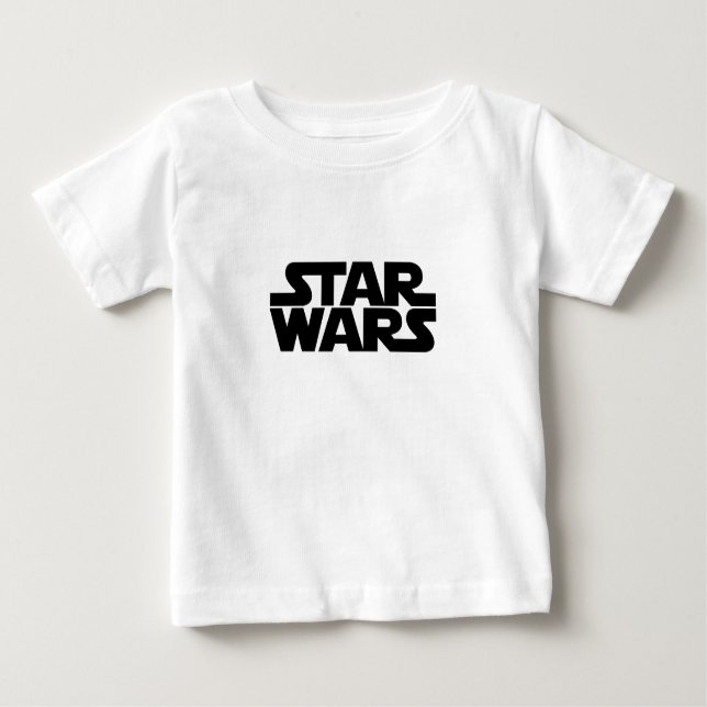 Camiseta Para Bebê Estrela de Merchandise da Guerra de Filmes do SciF (Frente)