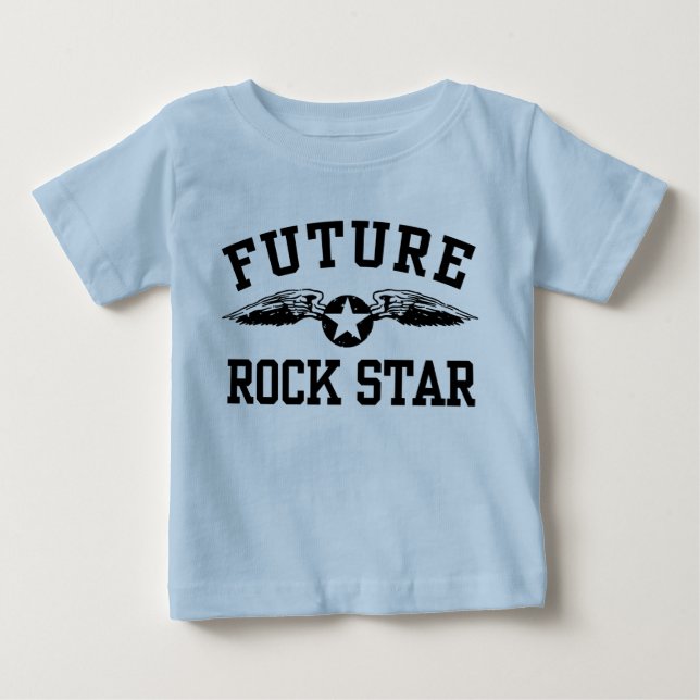 Camiseta Para Bebê Estrela do Futuro (Frente)