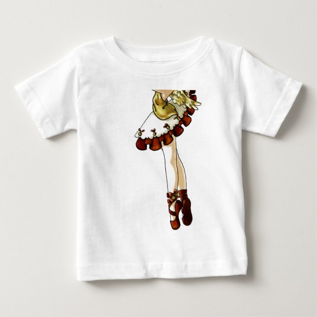 Camiseta Para Bebê Estrela do tinir (Frente)