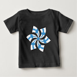 Camiseta Para Bebê Estrela Finlandesa