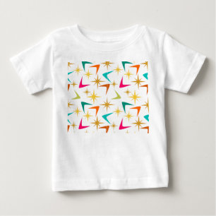 Camiseta Para Bebê Estrelas e bumerangas